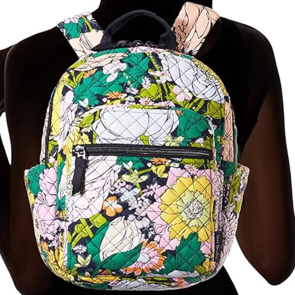 NEW UNOPENED Vera Bradley Small Backpack - Bloom Boom Floral Pattern main image 5